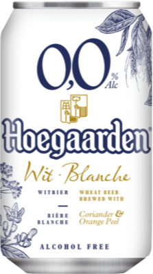 Hoegaarden Wit 0.0% blikje van 33cl