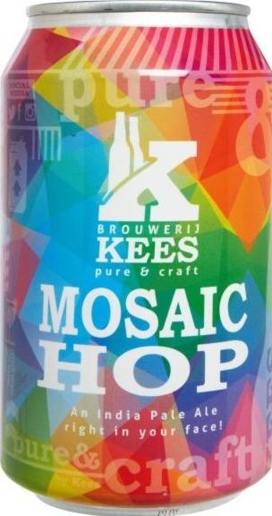 Kees Mosaic Hop blikje van 33cl Kees Mosaic Hop blikje van 33cl
