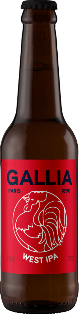Gallia West IPA flesje van 33cl