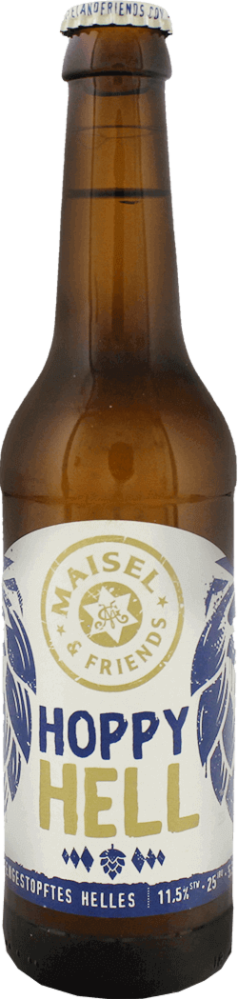 Maisel & Friends Hoppy Hell flesje van 33cl