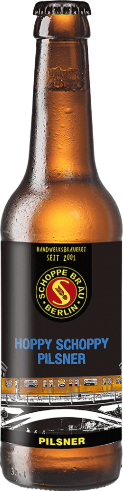 Hoppy Schoppy Pilsner flesje van 33cl