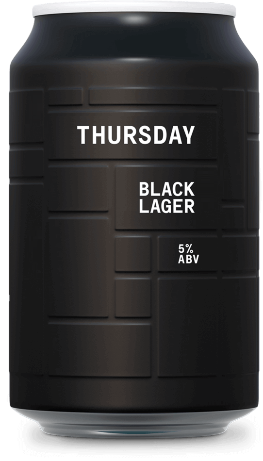 And Union Thursday Dark Lager blikje van 33cl