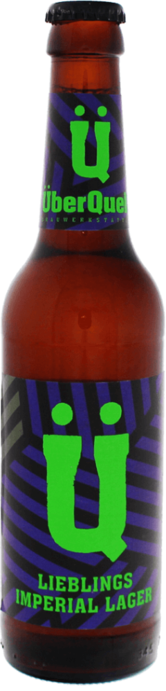 Uberquell Lieblings Imperial Lager flesje van 33cl