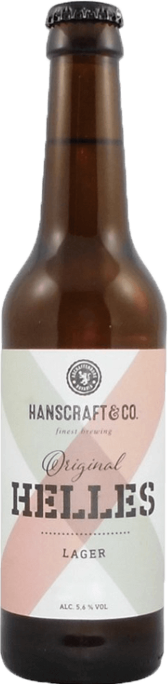 Hanscraft Original Helles flesje van 33cl