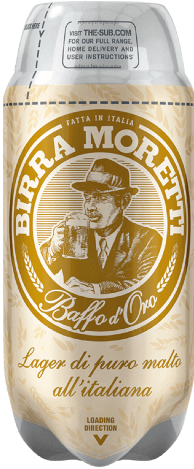 Birra Moretti Baffo d