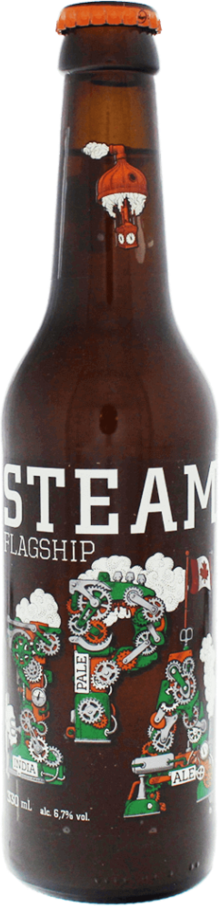 Steamworks Flagship IPA flesje van 33cl