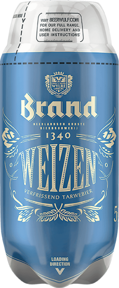 Brand Weizen Torp van 2 liter  Brand Weizen Torp van 2 liter