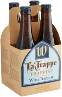 Witte Trappist 4pack met flesjes van 33cl