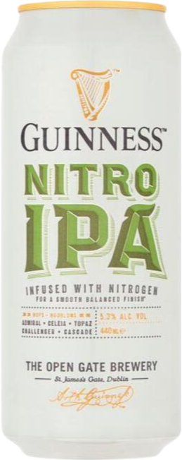 Guinness Nitro IPA blik van 440ml Guinness Nitro IPA blik van 440ml