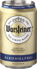 Warsteiner Alkoholfrei blikje van 33cl Warsteiner Alkoholfrei blikje van 33cl