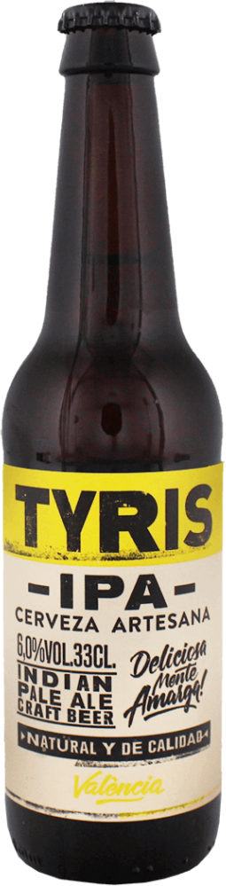 Tyris IPA flesje van 33cl