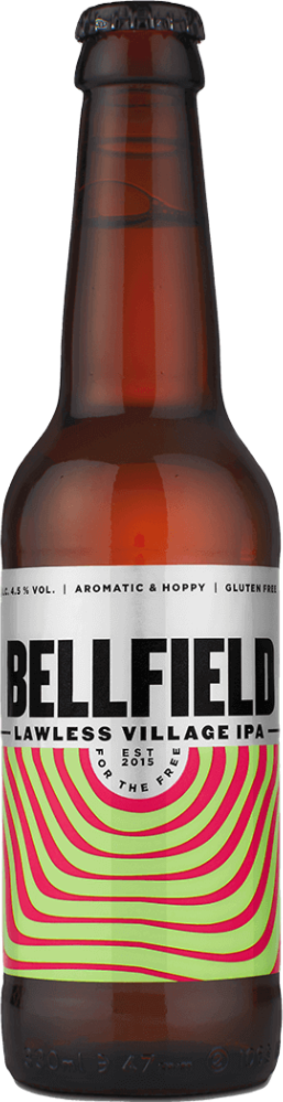 Bellfield Lawless Village IPA flesje van 33cl