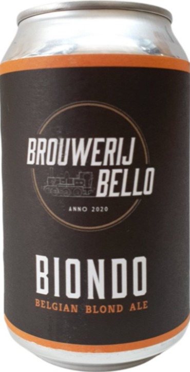 Bello Biondo blikje van 33cl