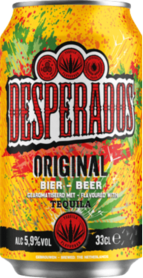 Desperados blikje van 33cl