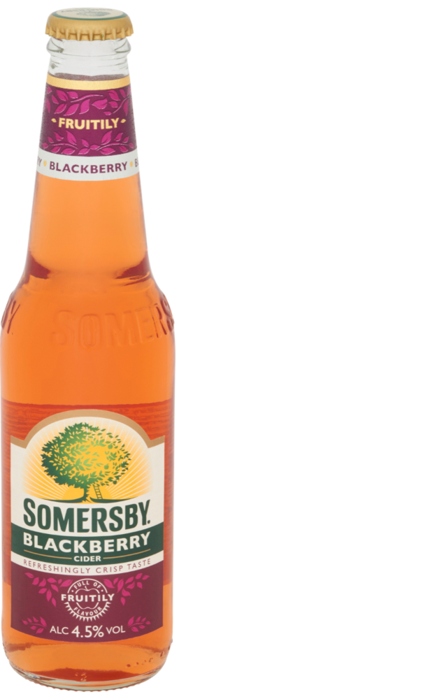 Somersby Cider Blackberry flesje van 33cl Somersby Cider Blackberry flesje van 33cl