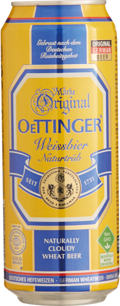 Oettinger Weissbier blik van 50cl Oettinger Weissbier blik van 50cl