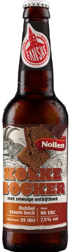 Eanske Koekebocker flesje van 33cl