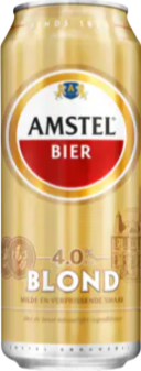 Amstel Blond Blik Aanbieding | Aanbiedingen Van Blikjes Bier | Biernet.Nl