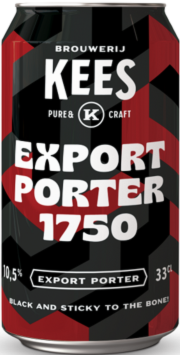 Brouwerij Kees Export Porter 1750 blikje van 33cl Brouwerij Kees Export Porter 1750 blikje van 33cl