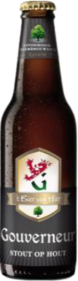 Gouverneur Stout op Hout flesje van 30cl Gouverneur Stout op Hout flesje van 30cl