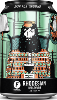 Frontaal Rhodesian blikje van 33cl