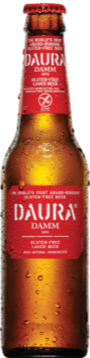 Damm Daura Glutenvrij flesje van 33cl Damm Daura Glutenvrij flesje van 33cl