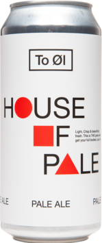 To Øl House Of Pale blik van 44cl