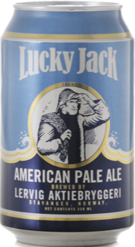 Lervig Lucky Jack blikje van 33cl