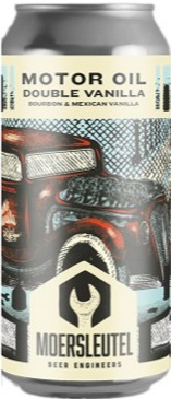 Moersleutel Motor Oil Double Vanilla blik van 44cl