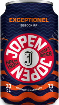 Jopen ExceptioNEL Eisbock IPA blikje van 33cl