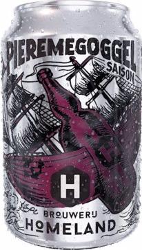 Homeland Pieremegoggel blikje van 33cl