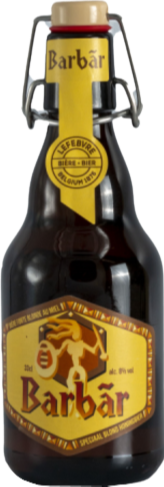 barbar blond beugelflesje van 33cl