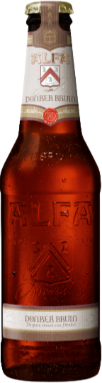 Alfa Donker Bruin flesje van 30cl