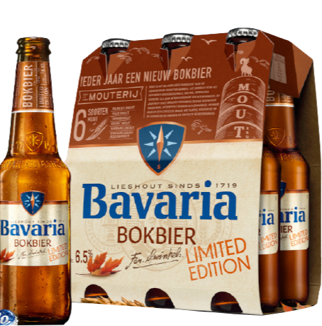 Bier aanbieding: Bavaria Herfstbok 2021 sixpack bij Jan Linders | biernet.nl