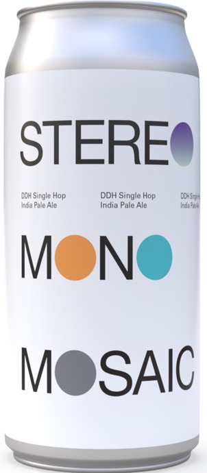 To Øl Stereo mono mosaic blik van 44cl