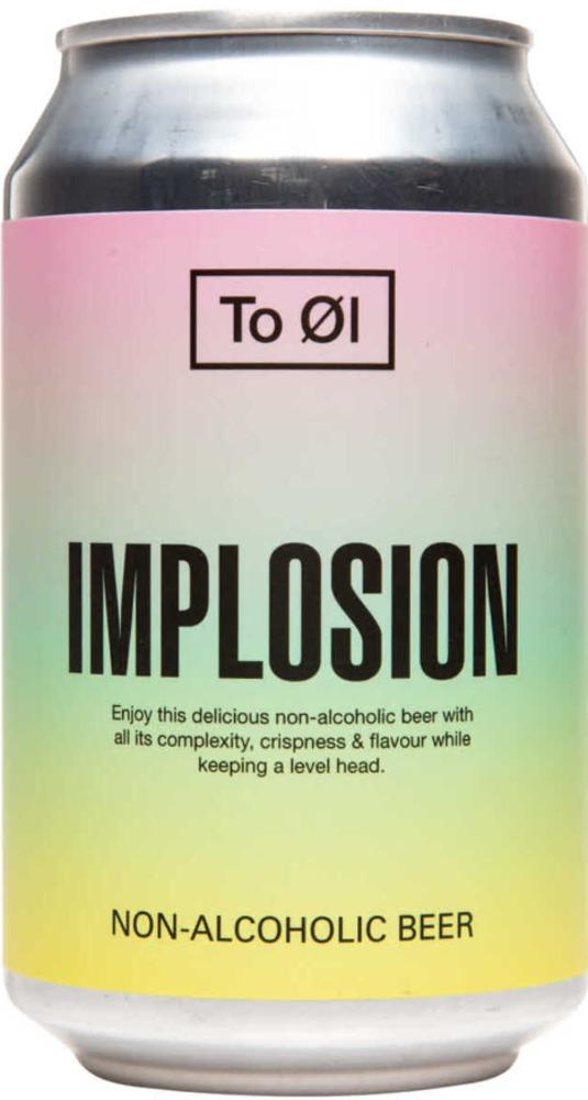 To Øl Implosion blikje van 33cl