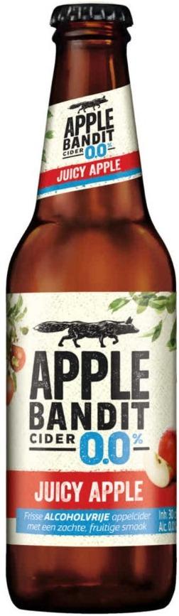 Apple Bandit Cider 0.0 flesje van 30cl