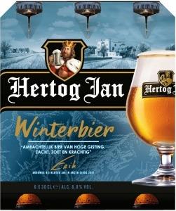 Hertog Jan Winterbier sixpack met flessen van 30cl Hertog Jan Winterbier sixpack met flessen van 30cl