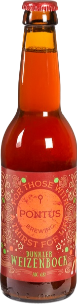 Pontus Dunkler Weizenbock flesje van 33cl