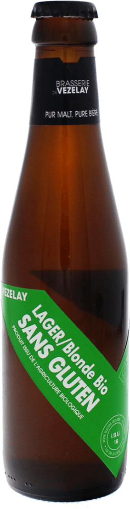 Vézelay La Lager Sans Gluten flesje van 33cl
