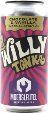 Moersleutel Willy Tonka Chocolate & Vanilla blik van 44cl