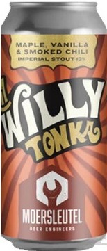Moersleutel Willy Tonka Chocolate, Maple, Vanilla & Smoked Chilli blik van 44cl
