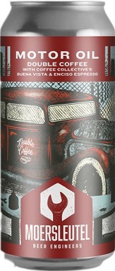 Moersleutel Motor Oil Double Coffee blik van 44cl