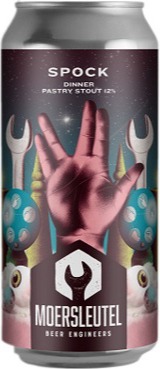 Moersleutel Spock blik van 44cl