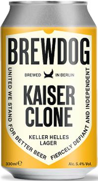 BrewDog Kaiser Clone blikje van 33cl