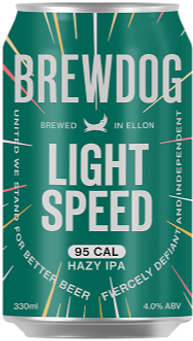BrewDog Lightspeed blikje van 33cl