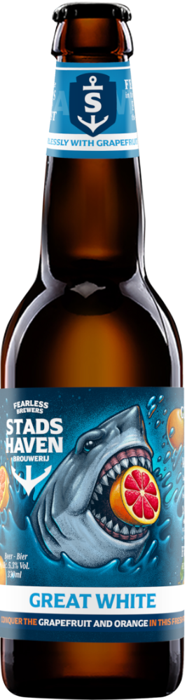 Great White witbier flesje van 33cl