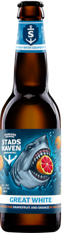 Great White witbier flesje van 33cl