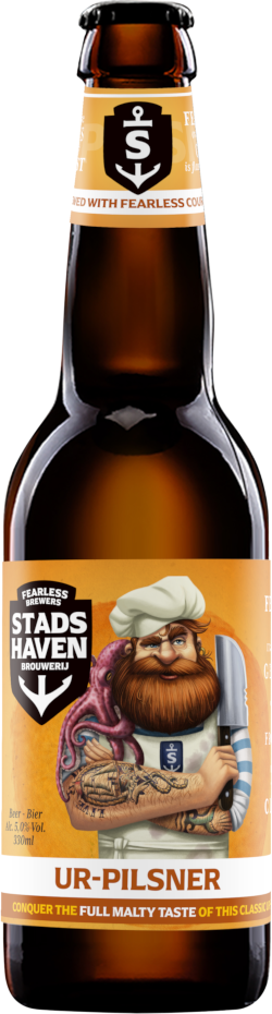 Stadshaven UR pilsner flesje van 33cl