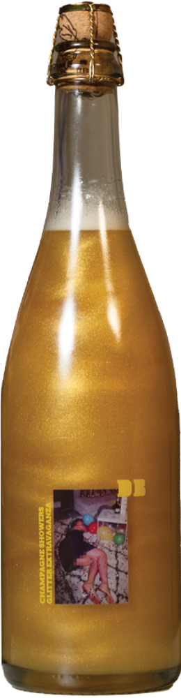 Champagne Showers Glitter Extravaganza fles van 75cl